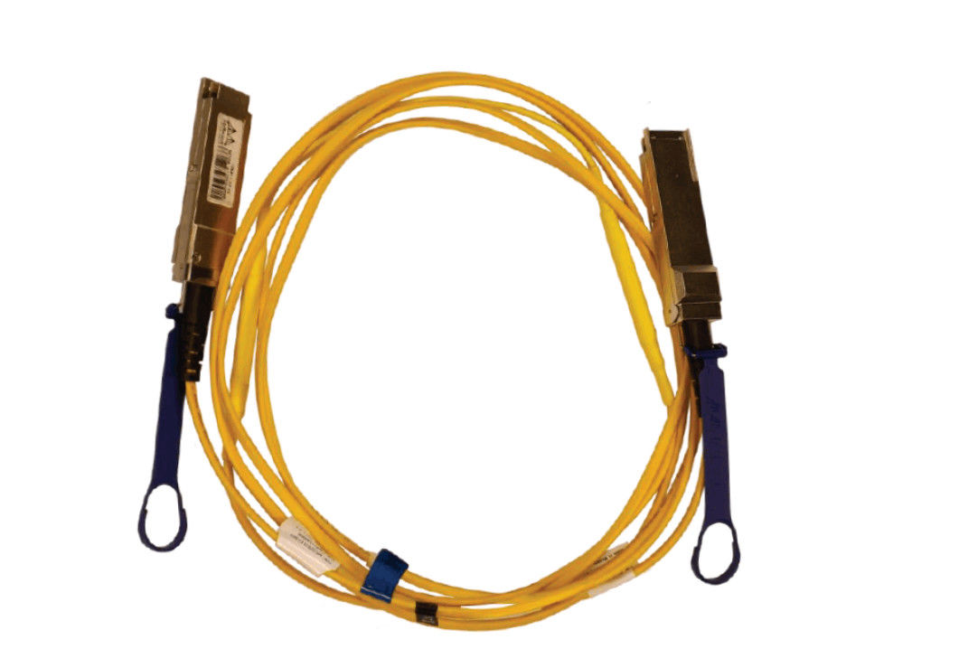 10 m QSFP+ Mellanox AOC Kablosu MC220731V-010 IB FDR VPI'yi 56 Gb/S'ye Kadar