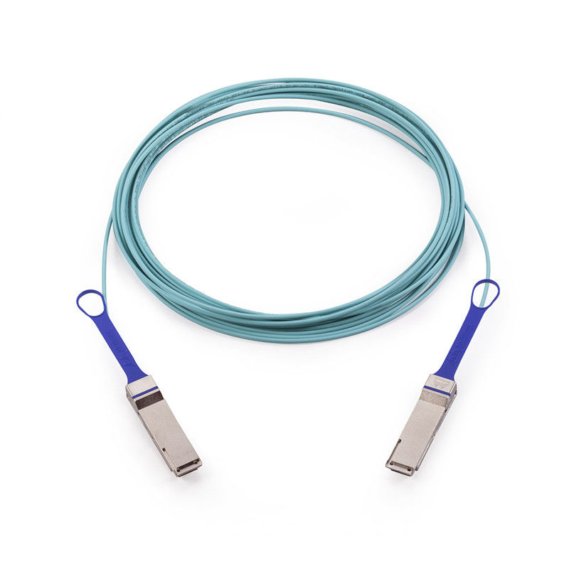 VCSEL Tabanlı QSFP Mellanox AOC Kablosu MFA1A00-E015 IB EDR 100Gb/S'ye Kadar