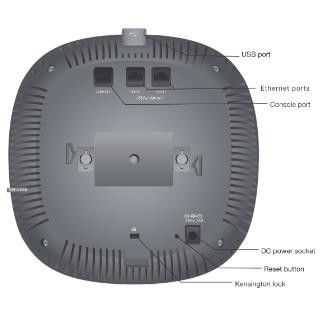 MU-MIMO 320 Serisi Aruba Kablosuz Erişim Noktaları AP 325 802.11n/AC 4x4:4