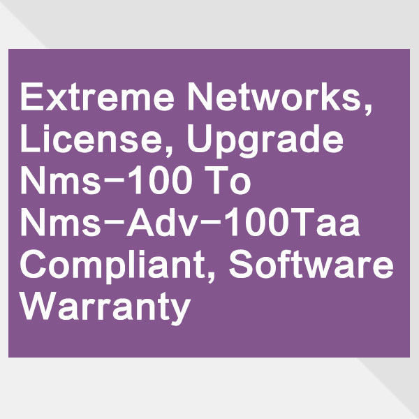 X690 Avb Extreme Networks 10gb Switch NMS 100 Denetleyici Yükseltme Nms ADV'nin anahtar lisansı