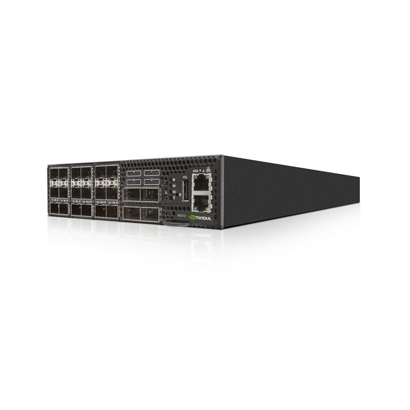 18 SFP28 Bağlantı Noktalı Linux Tabanlı Mellanox Açık Kaynak Ağ Anahtarı MSN2010-CB2F 25GbE/100GbE