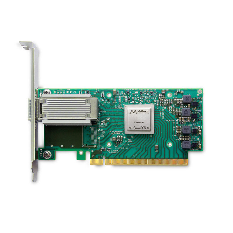 100GbE InfiniBand Mellanox Ağ Kartı Adaptörü MCX515A-CCAT EN 10 25 40 50 Oe Hızları