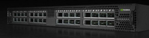 2 AC PSU Mellanox Açık Ağ Anahtarı Cumulus Linux Anahtarı MSN3700-VS2FC 200GbE 1U