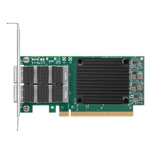 QSFP56 Mellanox Ethernet Adaptörleri NIC ConnectX-6 Dx EN 100GbE Ağ Kartı MCX623106AN-CDAT