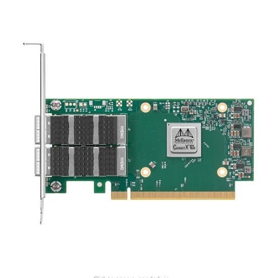 QSFP56 Mellanox Ethernet Adaptörleri NIC ConnectX-6 Dx EN 100GbE Ağ Kartı MCX623106AN-CDAT