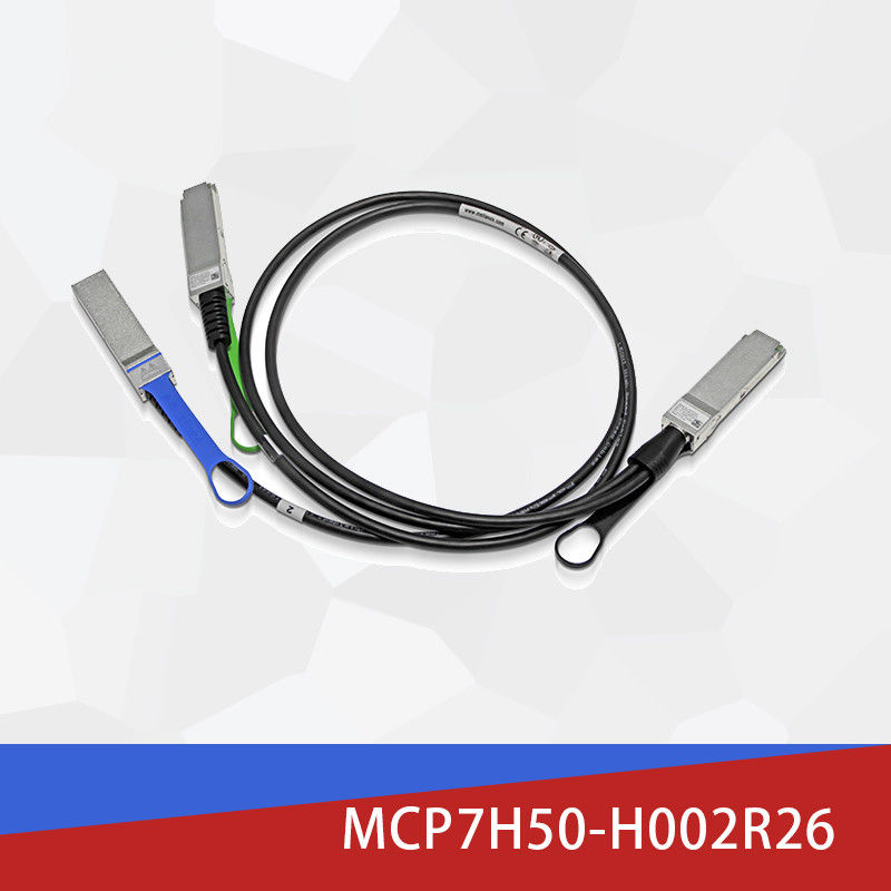 2 m HDR100 Mellanox DAC Kablosu Doğrudan Takılan Fiber Kablo MCP7H50-H002R26 MCP7H50-V0xxR QSFP56