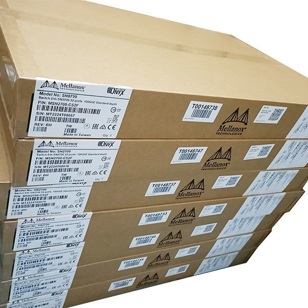 MQM9790-NS2F InfiniBand Mellanox Ağ Anahtarı 64 Bağlantı Noktası 400 Gb/S 32 OSFP Bağlantı Noktası Yönetilmeyen