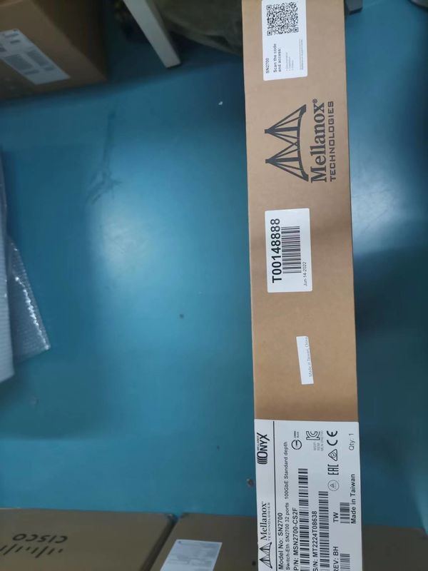 MSN2700-CS2F Mellanox Ağ Anahtarı Spektrum Tabanlı 25GbE/100GbE 1U Açık Ethernet Anahtarı