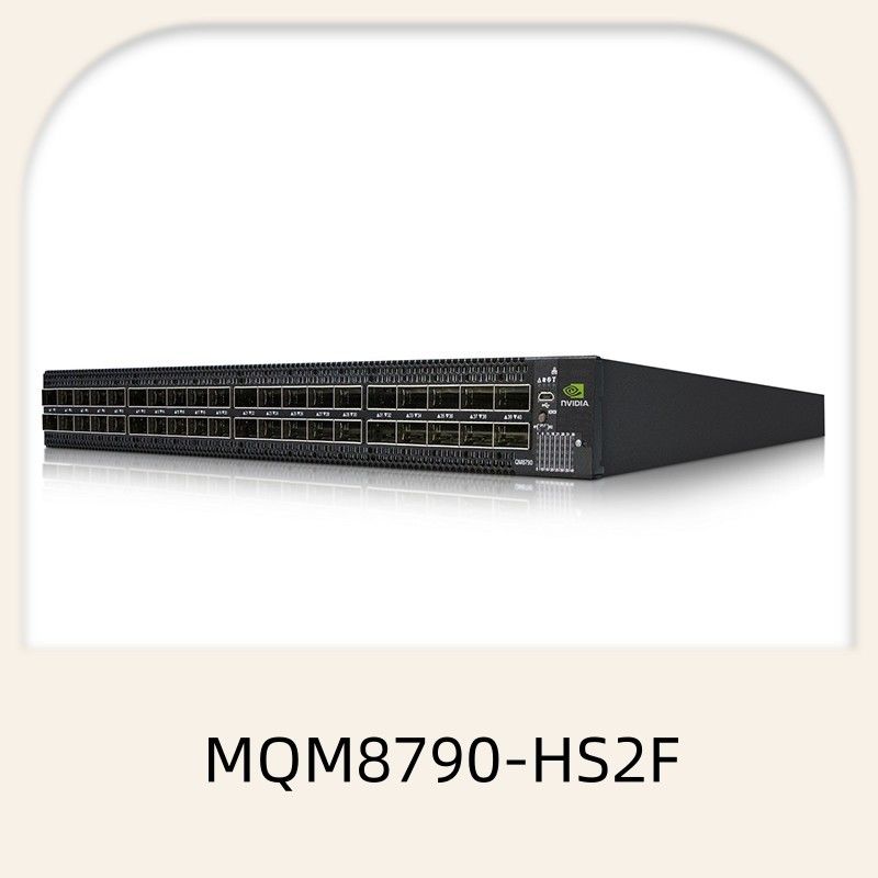 MQM8790-HS2F Mellanox Ağ Anahtarı 40 Bağlantı Noktalı Engellemesiz Yönetilen HDR 200 Gb/Sn