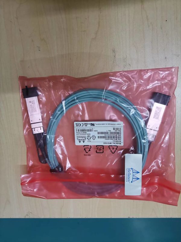 MFS1S00-H005V Aoc Aktif Optik Kablo 200 Gb/S'ye Kadar IB HDR QSFP56 5 m
