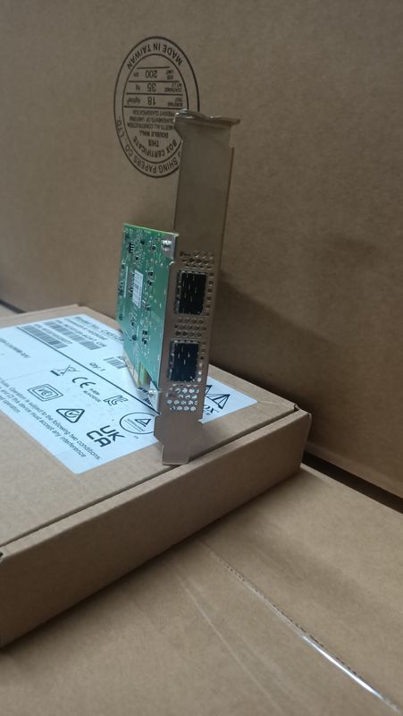 MCX512A-ACAT Mellanox Connectx 5 Çift Bağlantı Noktalı 10 25gbe Sfp28 EN Adaptör Kartı PCIe 3.0 X8