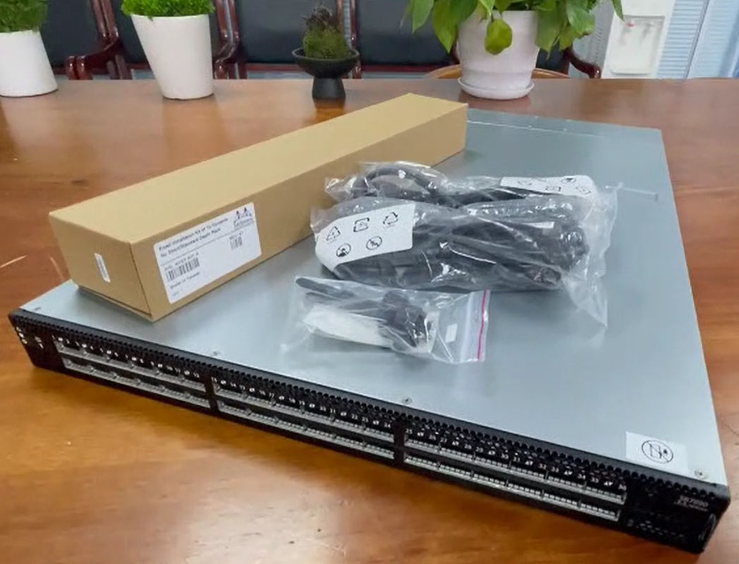 40 Bağlantı Noktalı Mellanox Infiniband Anahtar Engellemesiz Yönetilen HDR 200 Gb/S MQM8700-HS2F