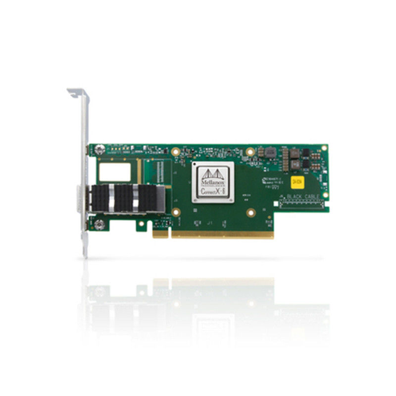 ConnectX 6 Çift Portlı Adaptör Mellanox Kartı 100Gb/S MCX653105A-ECAT'ı Destekler