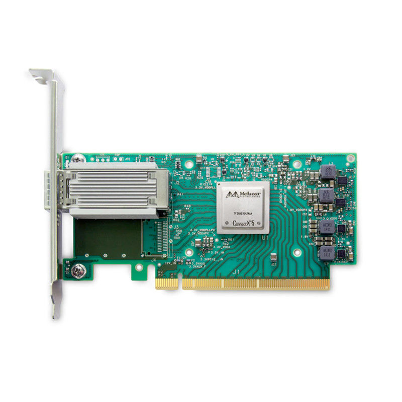 Orijinal MCX653106A-ECAT Connect X-6 100Gb/S Çift Portlu QSFP56 Ethernet Adaptörü