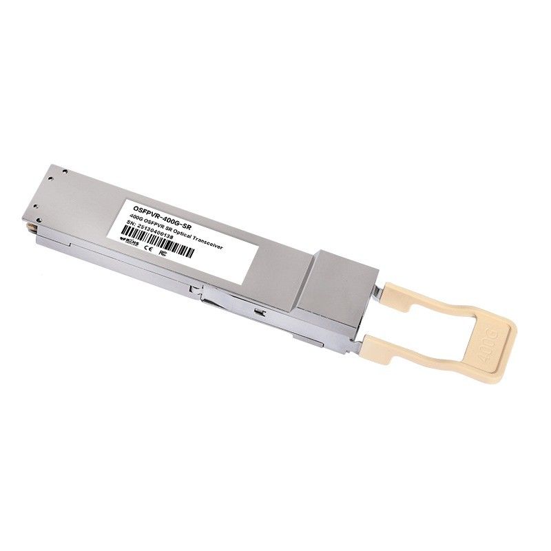 Bant genişliği 400G Ethernet Ağı OSFP SR4 Sıcak Fişekli Dijital Tanılama İşlevleri ile Multimode Fiber Transceiver Modülü