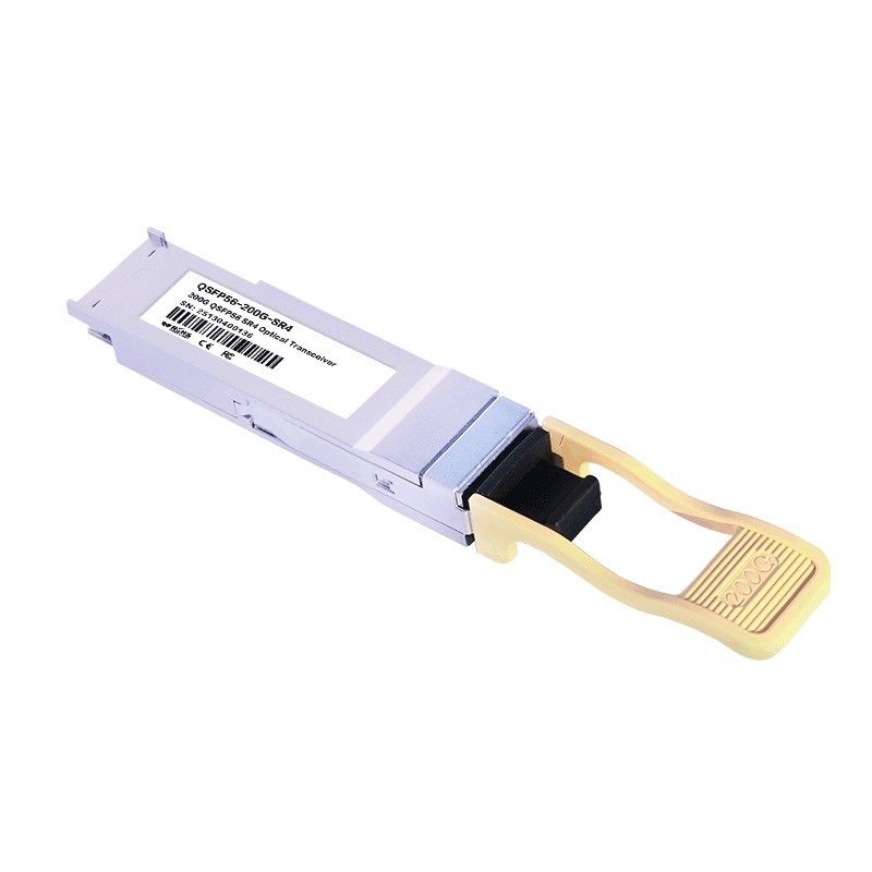200G-SR4 Multimode Optik Alıcı 200G Sıcak Bağlanabilir Tasarım 1 Max 4W Güç Min Alınabilir OM3/OM4 ile uyumlu