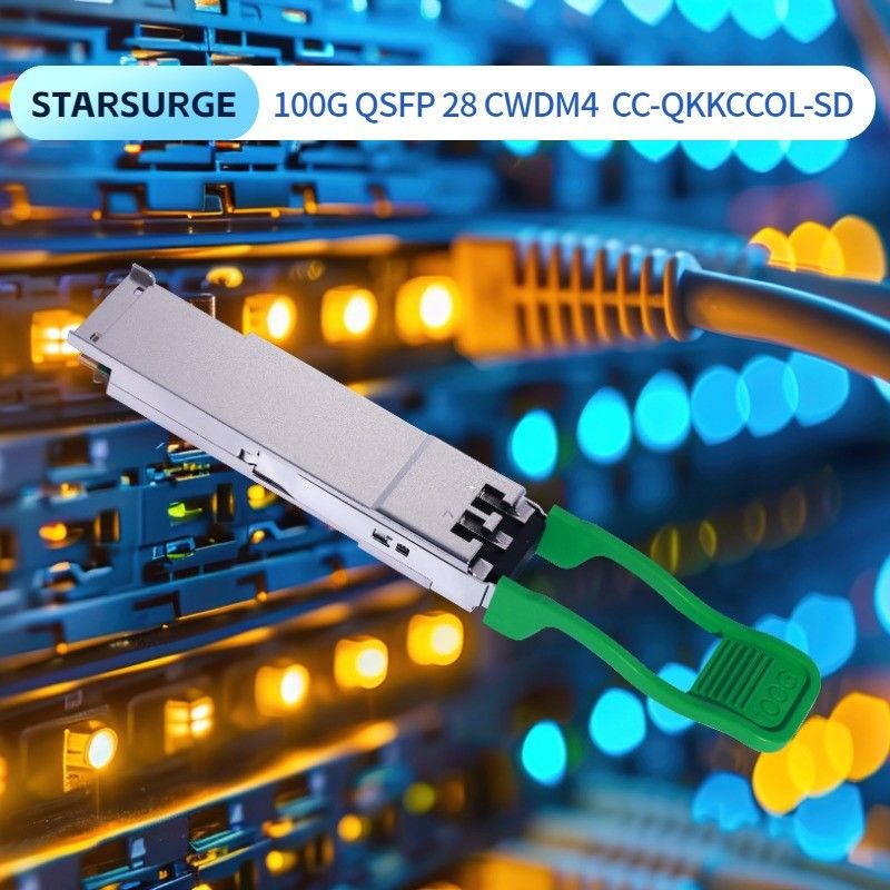 100G QSFP28 2km CWDM4 Fiber Optic Transceivers Ethernet Ağ Gücü ≤3.5W En az Alınabilir ≤3.5W 2km Aralık Orijinal