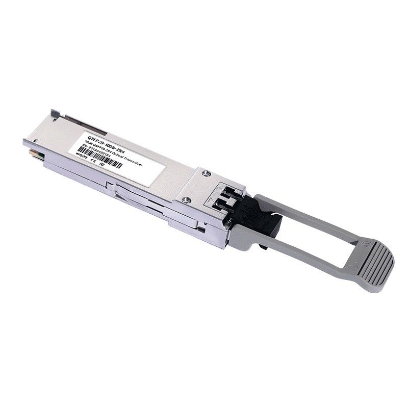 100G QSFP28 ZR4 LC Dupleks Optik Alıcı 80km SFP28 LR4 103Gbps EML Dijital Tanılama ile LAN-WDM Alıcı