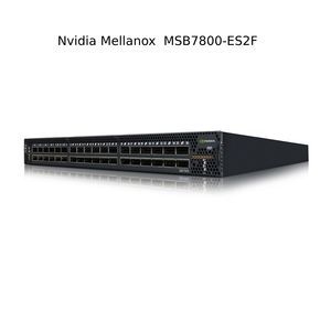 36 Qsfp28 Konnektörleri ve Kabloları Mellanox Msb7800-Es2f 100GB/S Infiniband 1u Switch Lacp Fonksiyonlu Ağ Anahtarı Nvidia