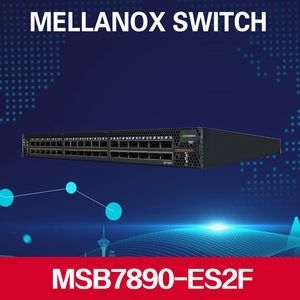 Snmp Fonksiyon Mellanox Nvidia MSB7890-ES2F Infiniband Akıllı Değiştirici-Ib 2 EDR 1u 36 Port Qsfp28 100gbs Sb7890 Ağ Değiştirici