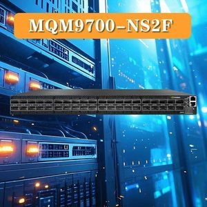 Vlan Desteği Mqm9700-HS2f Mqm9700-Ns2r Quantum-2 Ndr Infiniband Switch 400GB/S Mellanox İleri Teknoloji