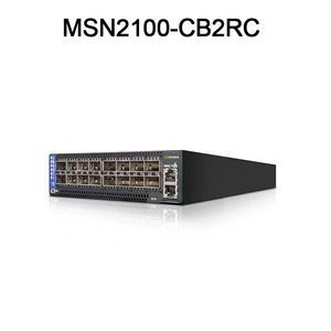 Cumulus Linux MSN2100-CB2RC 16 QSFP28 bağlantı noktası ve EDR Max Hızlılığı ile Nvidia Mellanox Spektruma Dayalı 1U Açık Ethernet Değiştiricisi