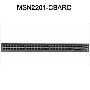 Infiniband Teknolojisi ile ağ Nvidia MSN2201-Cbarc 1gbe/100gbe 1u Switch Cumulus RJ45 48 Qsfp28 4 DC PSU 2 C2p