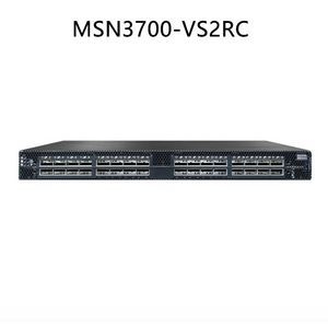 Vlan Desteği Nvidia MSN3700-Vs2RC Spektrum-2 Temelli 200gbe 1u Açık 32X200gbe Ethernet Değiştiricisi Cumulus Linux 32 Qsfp56 Portları ile
