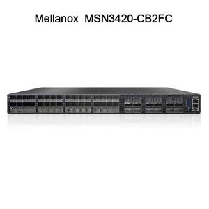 Maksimum Hız 100g Nvidia Spectrum-2 Tabanlı 1U Açık Ethernet Anahtarı, Cumulus Linux ile, 48 SFP28, 12 QSFP28 Portlu, MSN3420-CB2FC
