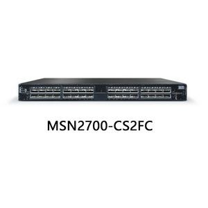 Kompakt ve Güçlü 100gbe 1u Switch W/Cumulus Linux MSN2700-CS2FC Veri yoğun uygulamalar için Nvidia Spektrumu