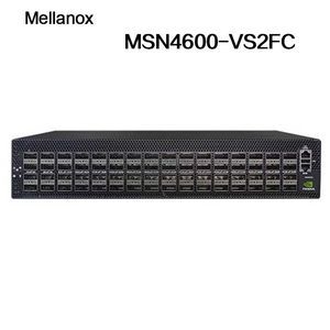 Cumulus Linux'lu 2U Açık Ethernet Anahtarı 64 QSFP56 Portlu X86 CPU Standart Derinlik P2C 5000 İletim Hızı 100GB Hız