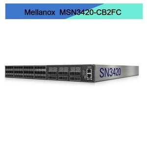 Ağ Çözümü MSN3420-CB2FC Ethernet Anahtarı 48 SFP28 12 Qsfp28 Portu Hızlı Veri Aktarımı İçin