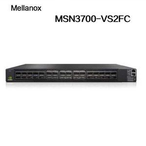 Eth Teknolojisi Gelişmiş Mellanox Ethernet Switch MSN3700-Vs2FC ile Cumulus Linux 32 Qsfp56 Port 2 Güç kaynağı AC