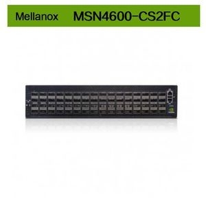 Hızlı Ağ Nvidia Spectrum-3 100Gbe 64 QSFP28 Portlu Değiştirici MSN4600-CS2FC Maksimum Hız 100G 5000