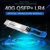 40g Qsfp Lr4 10km 1310nm Optik Alıcı-Verici Modülü Çift Yönlü LC Arayüzü Qsfp 40gbase SMF Fiber Optik Modül