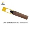 Satışa uygun fiyat Yüksek Hızlı 100g Qsfp28 100m Sr4 Transceiver Modülü Güvenilir Ağ