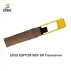 Fiyat Çözümlü stok Yüksek Hızlı 100g Qsfp28 Bidi Sr Transceiver Güvenilir Ağ için Transceiver Modülü