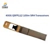 Yüksek Hızlı 400g Qsfp112 Sr4 100 metrelik mesafe için alıcılar