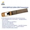 Yüksek Hızlı 400g Qsfp112 Sr4 100 metrelik mesafe için alıcılar