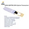 Yüksek Hızlı 200g Qsfp56 Sr4 Optik Alıcı Modülü Büyük miktarda Spot Malının Ağlandırılması için