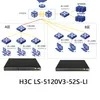 Güvenilir bağlantı için H3c Ls-5120V3-52s-Li 52-Port Yönetilen Ağ Değiştiricisi