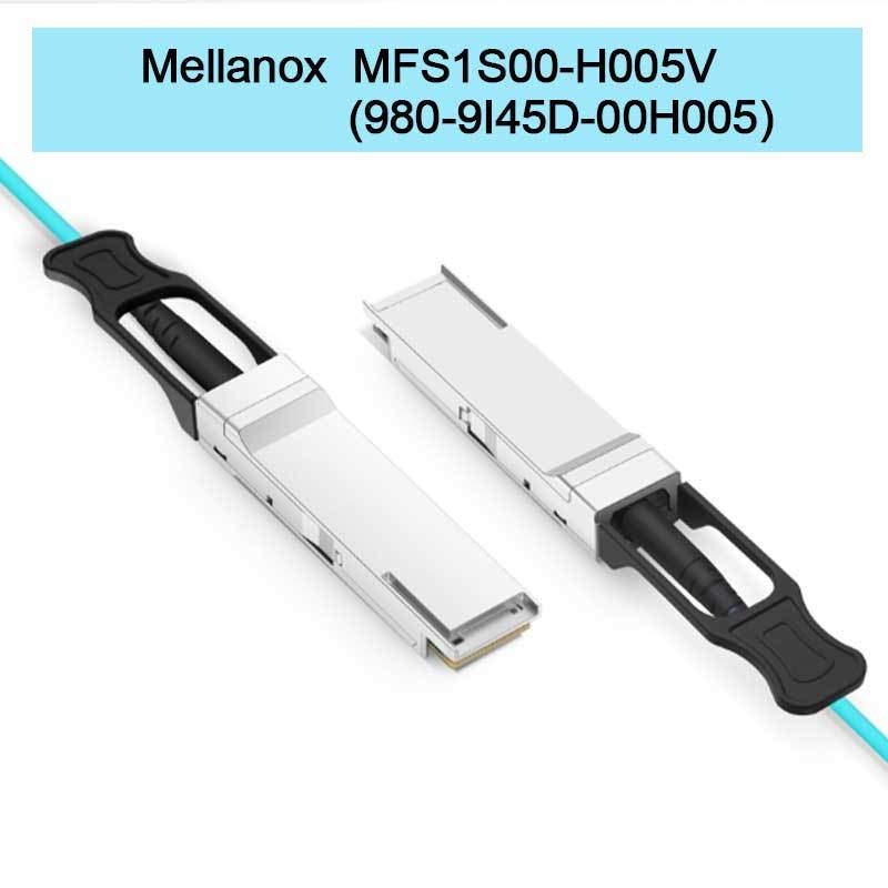 MFS1S00-H005V(980-9I45D-00H005) Aoc Aktif Optik Kablo 200Gb/S'ye Kadar IB HDR QSFP56 5m