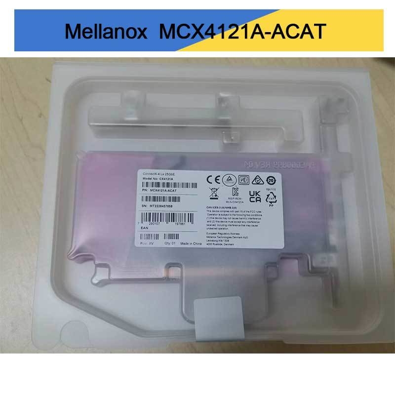 Mellanox ConnectX-4 Lx EN 25GbE Çift Bağlantı Noktalı SFP28 PCIe3.0 X8 Ağ Arabirim Kartı MCX4121A-ACAT
