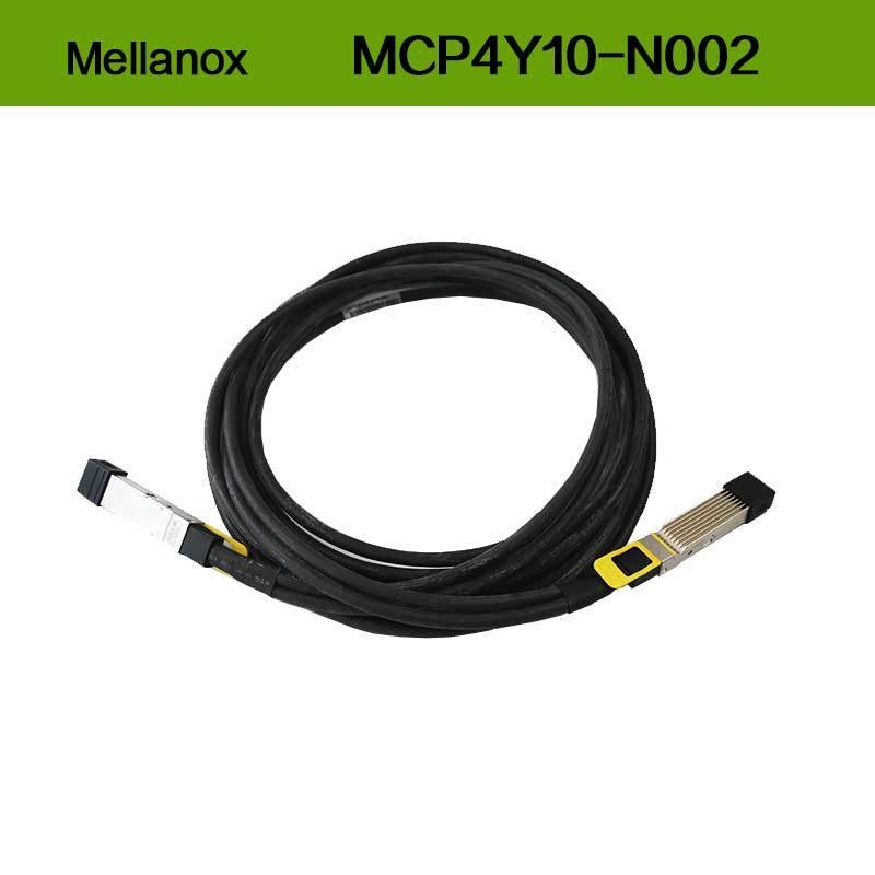 Nvidia Kablo Mcp4y10-Nxxx Çift Portlu 2X400GB/S Osfp - 2X400GB/S Osfp Pasif Dac Mcp4y10-N002 (980-9IA0I-00N002)