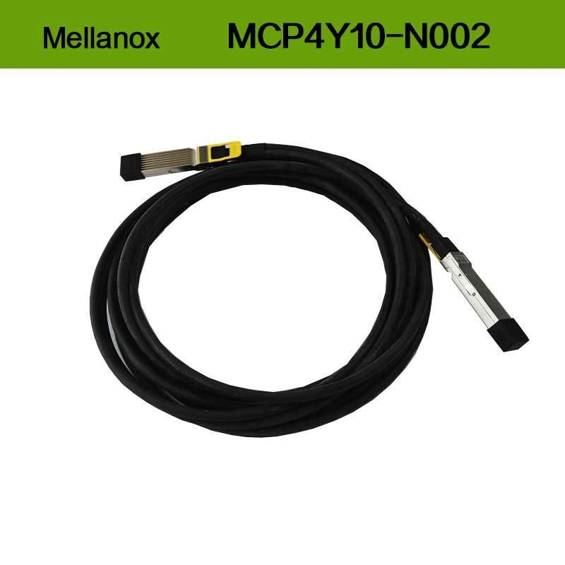 Nvidia Kablo Mcp4y10-Nxxx Çift Portlu 2X400GB/S Osfp - 2X400GB/S Osfp Pasif Dac Mcp4y10-N002 (980-9IA0I-00N002)