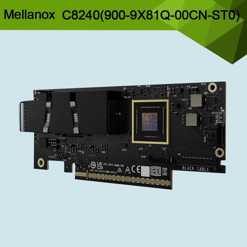Nvidia Connectx-8 Supernic Çift Portlu Qsfp112infiniband: Ndr Ib (Özgün) Ethernet: 400gbe C8240 900-9X81q-00cn-St0