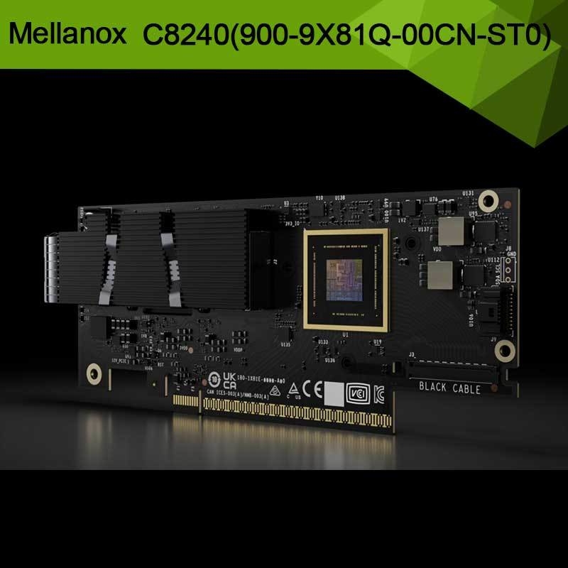 Nvidia Connectx-8 Supernic Çift Portlu Qsfp112infiniband: Ndr Ib (Özgün) Ethernet: 400gbe C8240 900-9X81q-00cn-St0