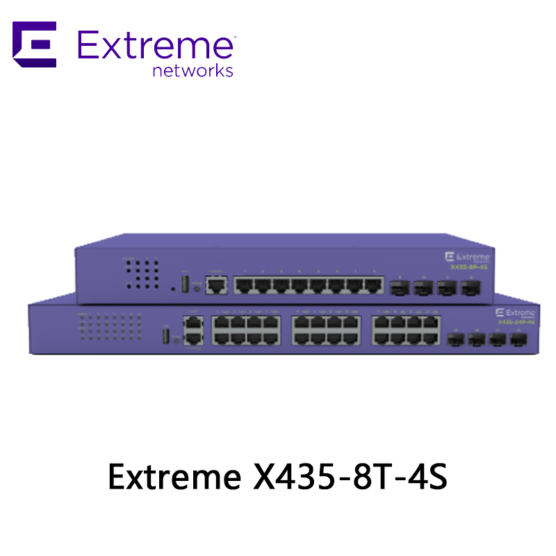 Kesintisiz Bağlantı için Extreme X435-8t-4s Serisi Yüksek Performanslı Ağ Anahtarı