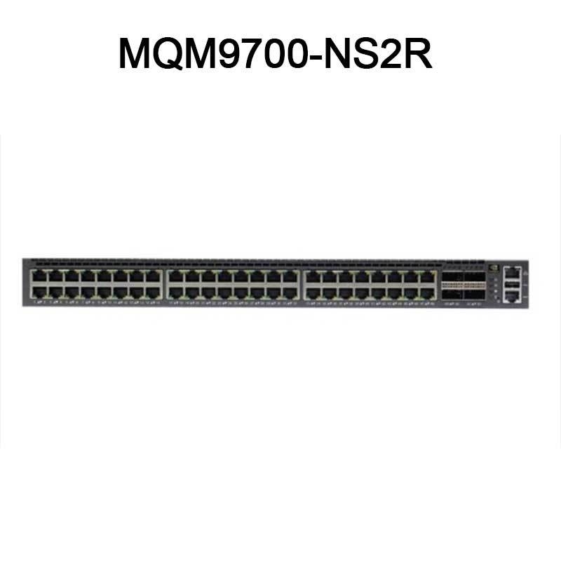 Ndr Max Hız 400gbps Infiniband Switch Mqm9700-Ns2r 920-9B210-00RN-0M2 Müşteri Gereksinimleri İçin Mükemmel Nvidia Qm9700 1u