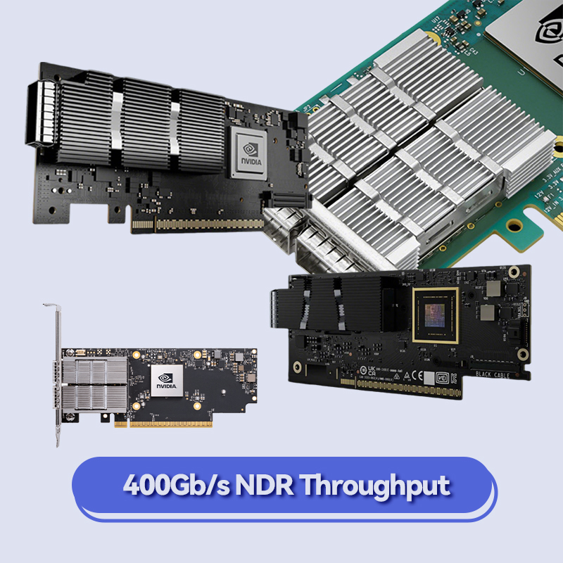 Özel Kablolu Mellanox 10gb Ethernet Kartı SFP Pcie Kartı MCX512A-ACAT ConnectX-5 EN